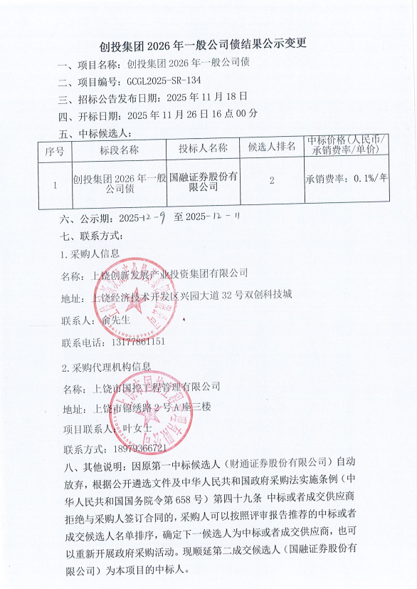 創(chuàng)投集團2026年一般公司債結果公示變更.png